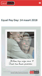 Mobile Screenshot of equalpayday.be